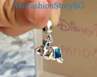 Disney Magical Flying Dumbo The Elephant Charm Fit Bracelets Necklace Pendant Beads DIY Women Silver Jewelry Accessories Anniversary Gift