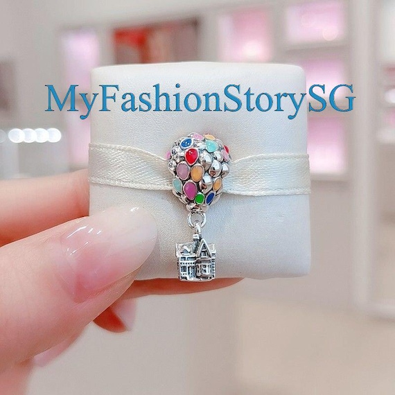 Disney Pixar up House and Balloons Charm Fit Bracelet Necklace