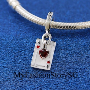 Disney Bösewichte Queen Of Hearts Charm Beads passen Armband Halskette Anhänger Wonen Mode Silber DIY Schmuck Zubehör Jahrestag Geschenk