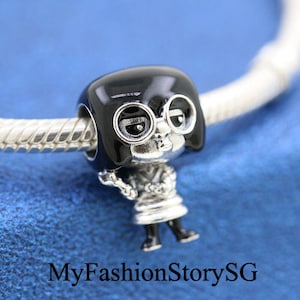 ディズニー ピクサー エドナ チャームフィットブレスレット ネックレス ペンダント レディース ファッション DIY ビーズ シルバー ジュエリー アクセサリー 記念日 ギフト