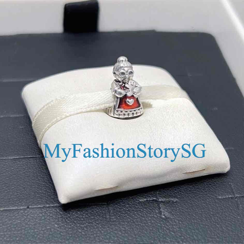 Mrs. Santa Charm Fit Bracelet Necklace Pendants Beads DIY Women