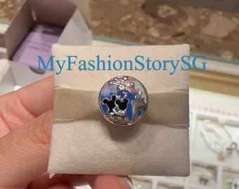 Disney Mickey Mouse & Minnie Mouse Happily Ever After Charm Fit Bracelet Necklace Pendants Beads DIY Women Jewelry Accessories Gift