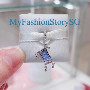 Disney Aladdin Magic Carpet I Can Show You The World Charm Fit Bracelet Necklace DIY Women Beads Jewelry Accessories Anniversary Gift