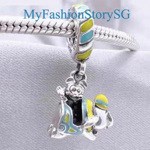 Colgante de Mickey Mouse y Dumbo de Disney, ideal para pulseras, collares y pulseras. Perfecto para manualidades. Accesorios de joyería plateada para mujer. Regalo de aniversario.