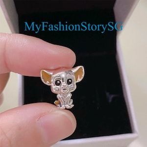 Disney The Lion King Simba Charm Fit Bracelet Necklace Pendants Beads DIY Women Fashion Silver Jewelry Accessories Anniversary Gift