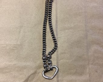 Brighton Rope Heart Necklace