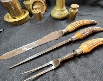 Vintage Knife Set Harrison Bros and Howson Cutlers to His Majesty