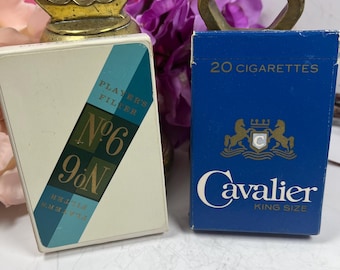 Vintage Player's & Cavalier Playing Card Decks – Complete Tobacciana Sets