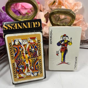 Ende des 20. Jahrhunderts Guinness-Werbespielkarten - versiegeltes Deck