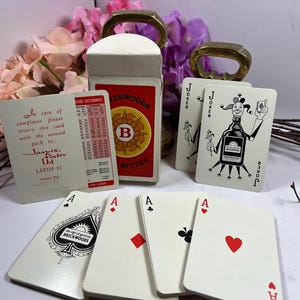Vintage Birchwoods Best Bitter Portsmouth Brewery Carte da gioco - Mazzo completo di Jarvis Porter Ltd