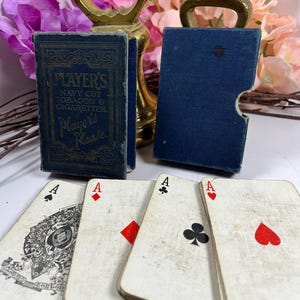 Carte da gioco Goodall of London Player's Navy Cut Tobacco dei primi del XX secolo