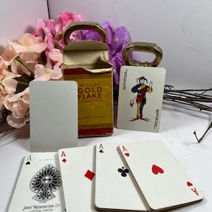 Sigarette Will's Gold Flake anni '40 Carte da gioco - John Waddington Ltd