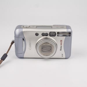 Canon Prima Super 130 - 35mm Film Camera Point Shoot with Zoom Lens Vintage Film Photography Tested Working Retro Compact Camera