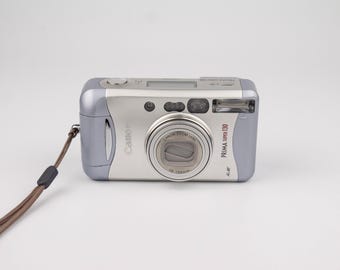 Fotocamera Analogica Canon Prima Junior Hi | 35mm, Compatta, Nera | Vintage Funzionante - Foto 2