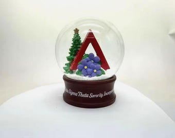 The Delta Sigma Theta Legacy Snow Globe