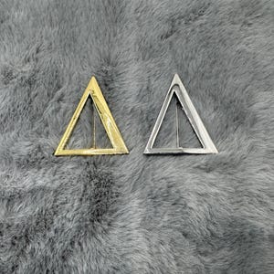 Delta Sigma Theta Pin Set: Silver & Gold Greek Letter Pins