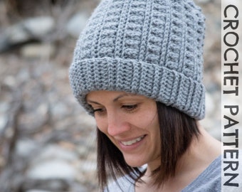 CROCHET PATTERN: Backcountry Beanie - All sizes