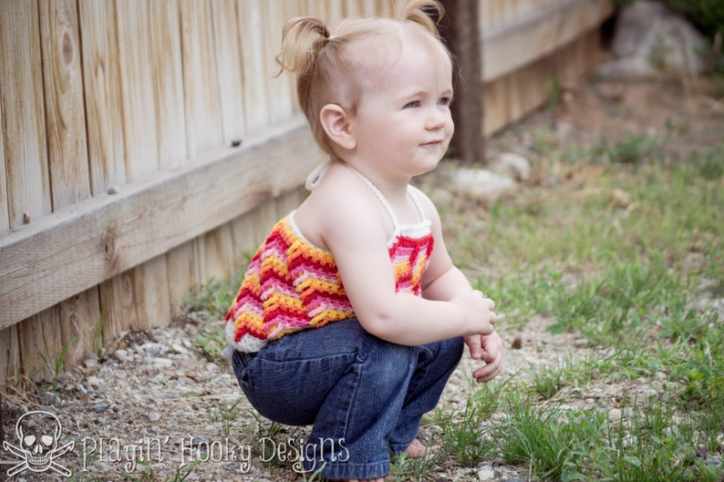 CROCHET PATTERN Offshore Dress & Cami image 2