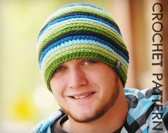 CROCHET PATTERN Strata Beanie