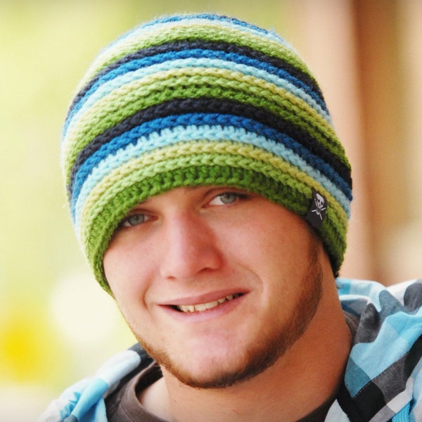 CROCHET PATTERN Strata Beanie