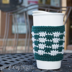 CROCHET PATTERN Sierra Coffee Cozy image 2