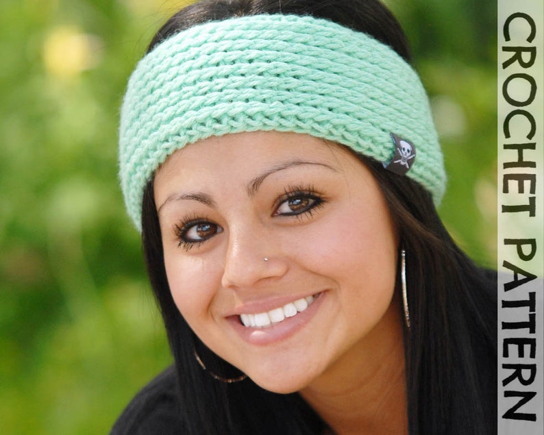 CROCHET PATTERN Method Headwrap image 1