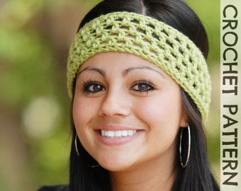CROCHET PATTERN - Waffle Headband