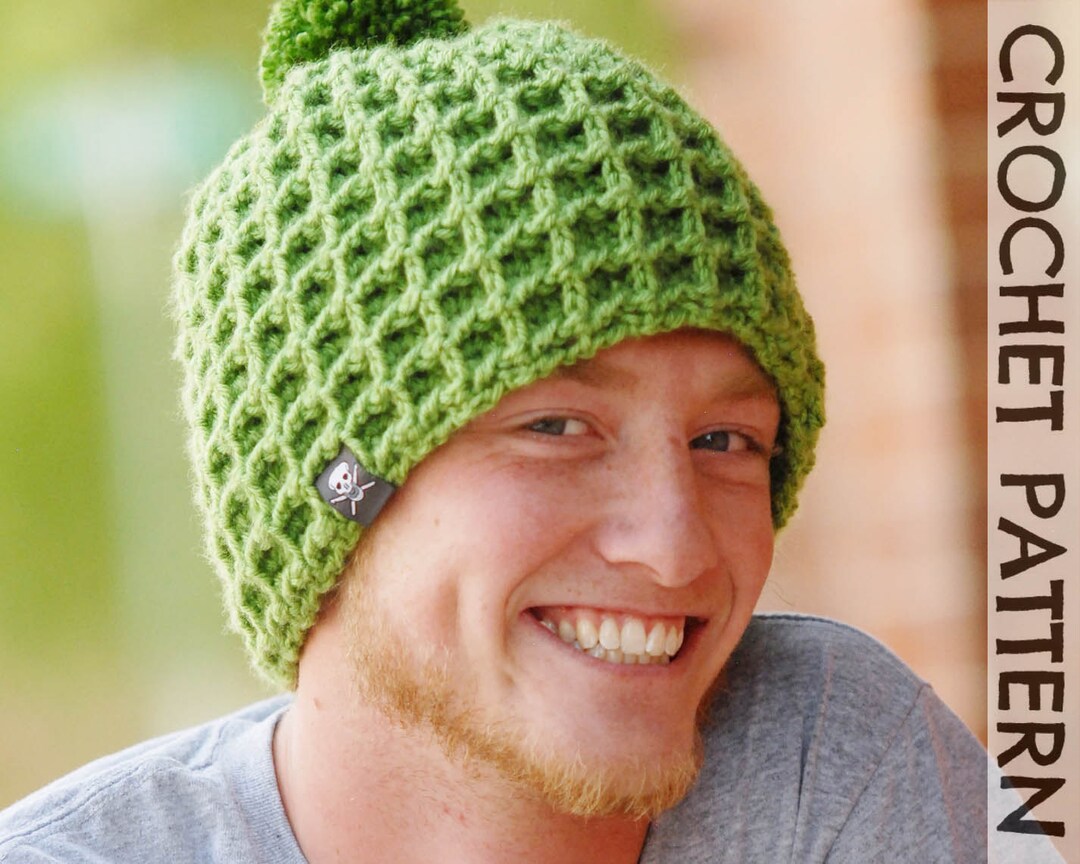 CROCHET HAT PATTERN Little Waffle Ski Beanie - Etsy