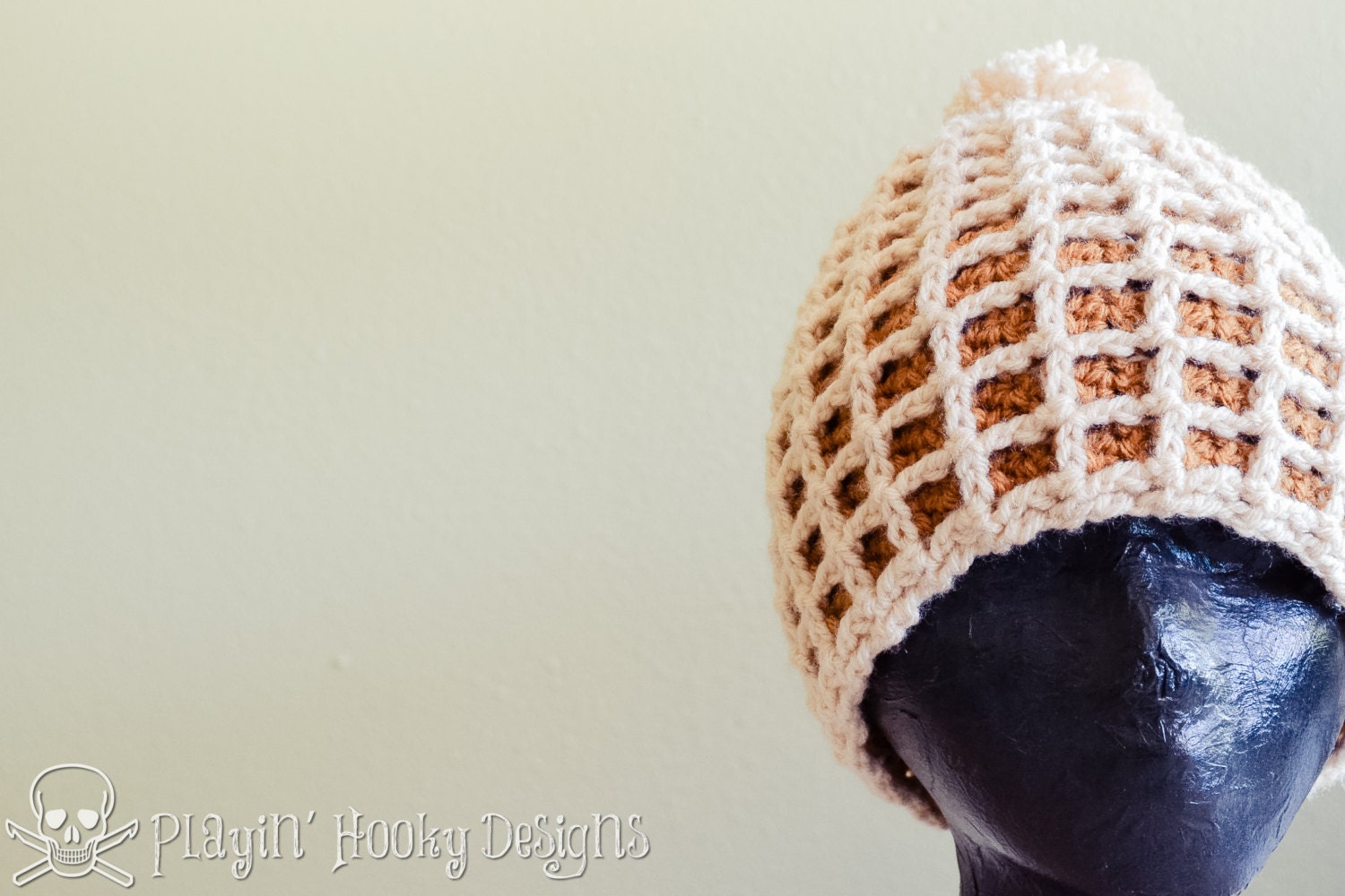 CROCHET HAT PATTERN Little Waffle Ski Beanie - Etsy