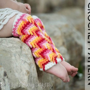 CROCHET PATTERN Offshore Baby & Toddler Leggings image 1