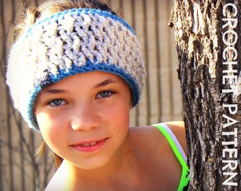 CROCHET HEADBAND PATTERN - Twisted Headband