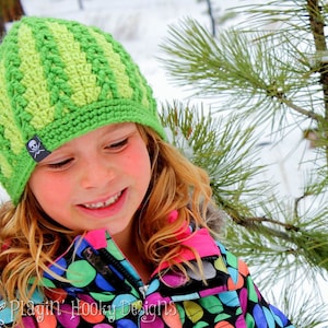 CROCHET PATTERN - Braided Beanie