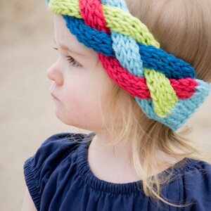 CROCHET PATTERN Outfitters Braided Headband image 4