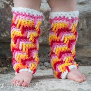 CROCHET PATTERN Offshore Baby & Toddler Leggings image 5