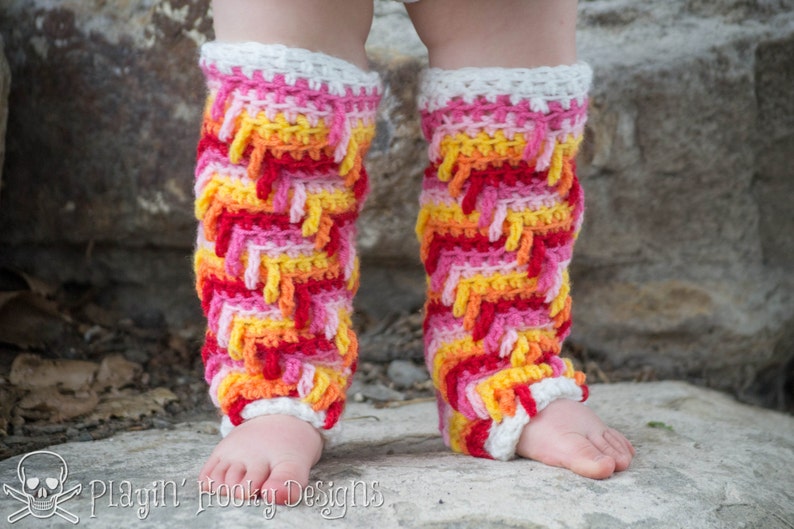 CROCHET PATTERN Offshore Baby & Toddler Leggings image 5