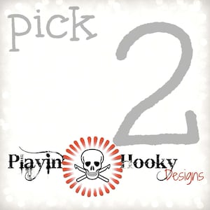 Pick 2 Playin&#39; Hooky Crochet Patterns