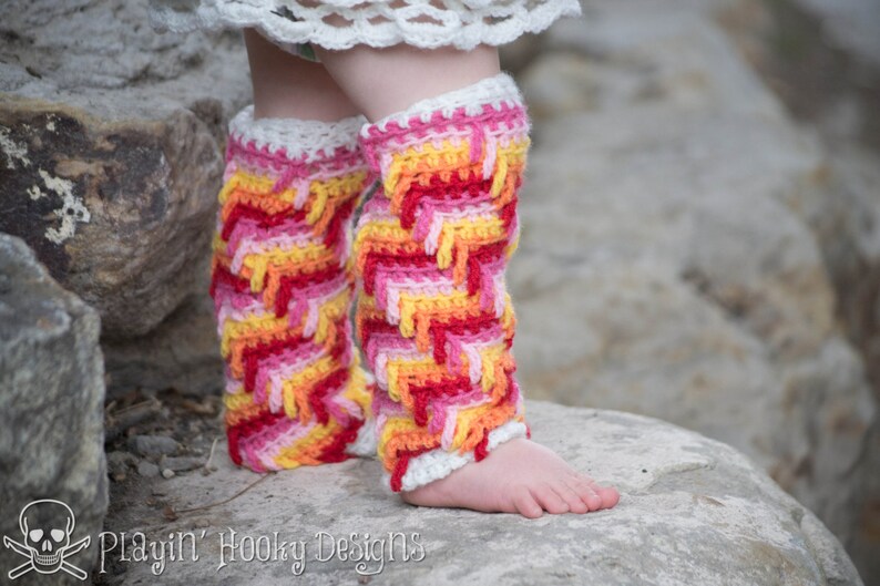 CROCHET PATTERN Offshore Baby & Toddler Leggings image 3