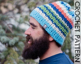 CROCHET PATTERN - Timberline Beanie