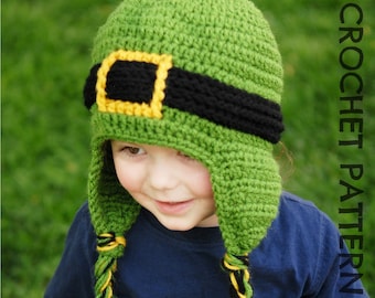 HÄKELMUSTER Kobold Ohrenklappen Beanie