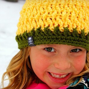 CROCHET HAT PATTERN  Kids Twisted Beanie