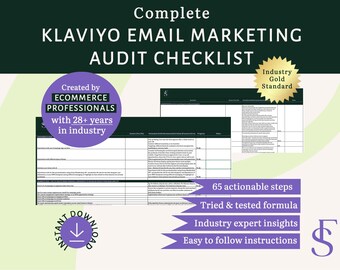 Complete Klaviyo Email Marketing Checklist For Small Businesses