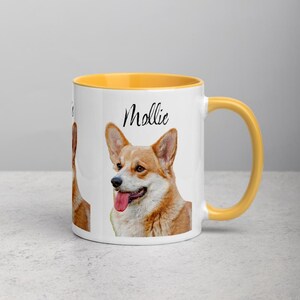 Mug portrait d'animal de compagnie personnalisé, Mug chien personnalisé, Mug chat personnalisé pour propriétaires d'animaux de compagnie, Mug chat pour maman chat, Mug portrait d'animal de compagnie, Mugs à café personnalisés