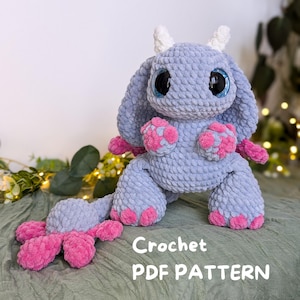 CROCHET PDF PATTERN fantasy creature Blossom The Spring Sprite