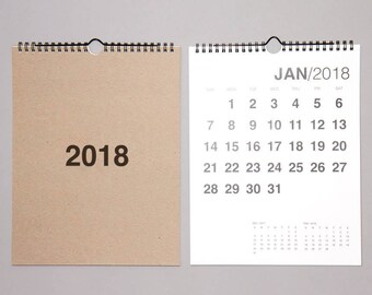 SALE. 2018 Bold Wall Calendar