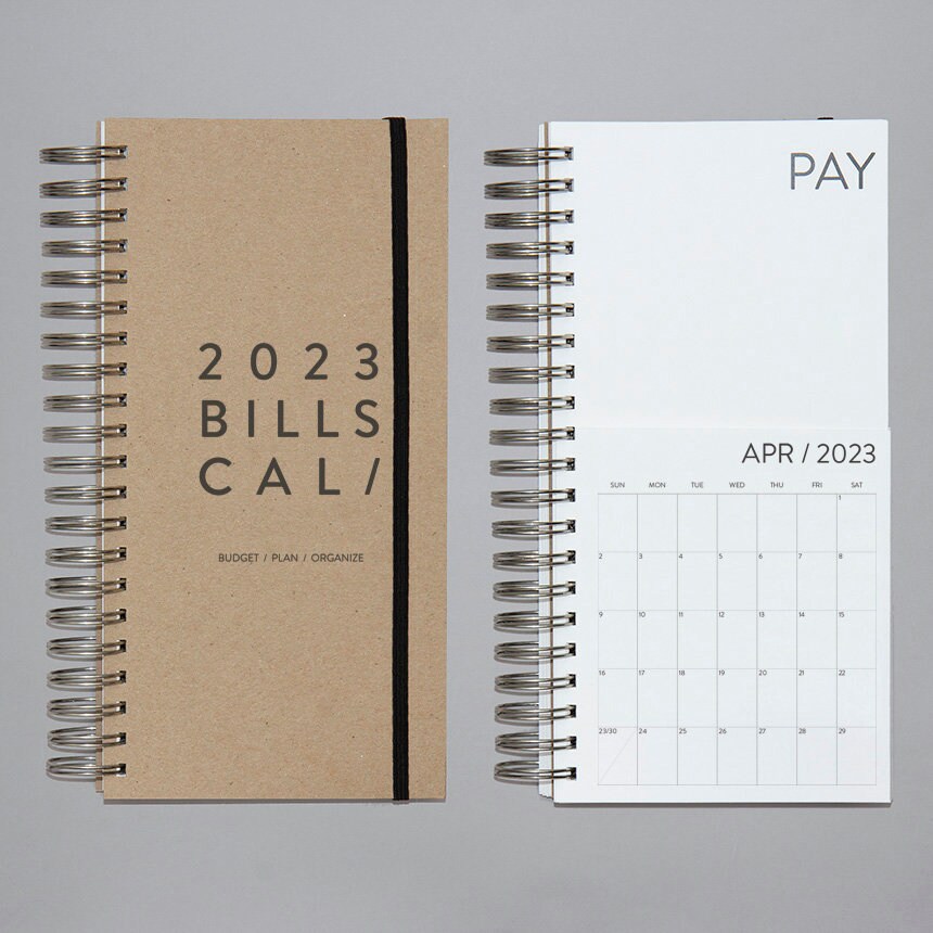SALE. Dated Bills Calendar 2023
