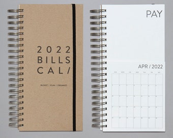 Dated Bills Calendar 2022