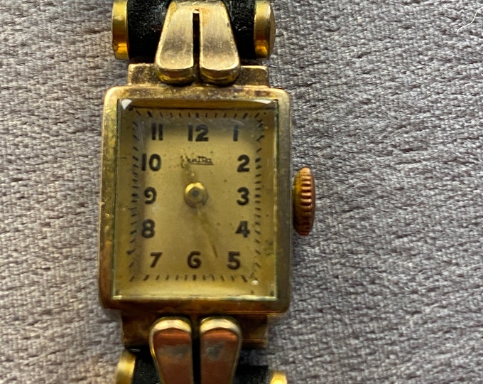 Walzgold Double 20 Mikron Uhr Wert Walzgold Double 20 Mikron Gold Plated Vintage Womens Hand Wind Watch - Etsy