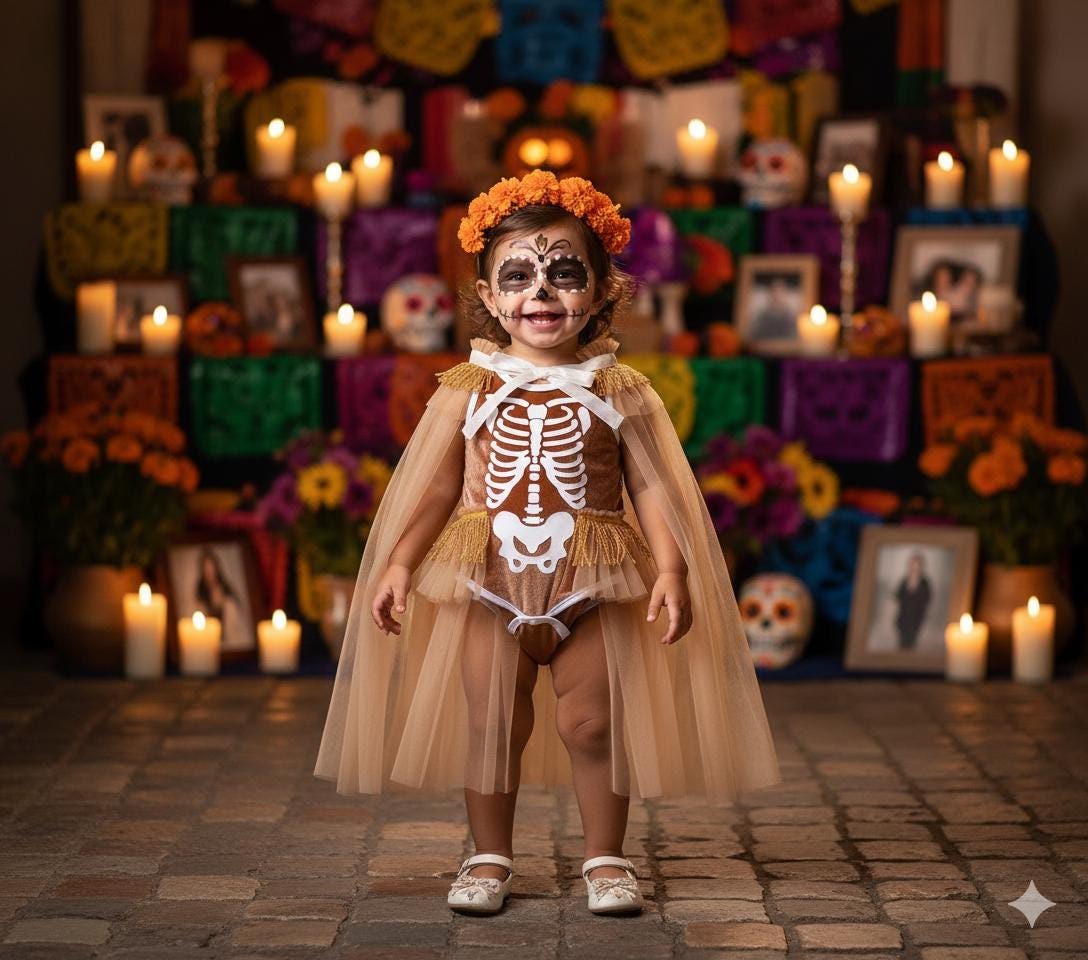 Baby Skeleton Outfit