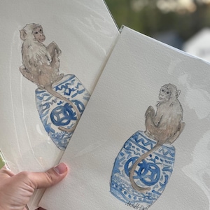 Chinoiserie Monkey