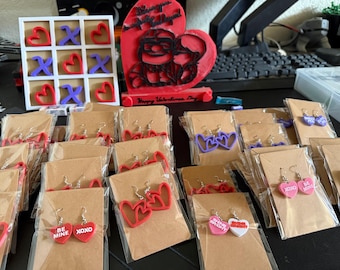 Valentine Earrings & More